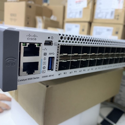 C9500-48Y4 C-A Cisco Switch Catalyst 9500 Cisco Hafen 48 x Katalysators 9500 1/10/25G + 4 Hafen 40/100G