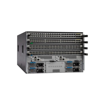 Ethernet-Schalter-ursprüngliche neue modulare Fahrgestelle N9K C9504 B3 E Cisco, die RADIUS verlegen