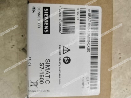 SIEMENS 6ES7592-1BM00-0XB0 Frontverbindungsstück PLC neues SIMATIC S7-1500 der industriellen Steuervorlagen-