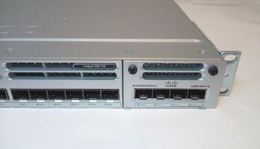Cisco Switch WS-C3850-12S-SCatalyst 3850 Serie 12 SFP Port Switch IP Base ist der auf Unternehmensebene stapelbare Switch der nächsten Generation, der mit 12 SFP-Ports im IP-Basis-Funktionssatz integriert ist