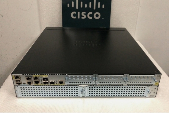 ISR4351-VSEC/K9 Cisco ISR 4351 Bundle mit UC & Sec Lic PVDM4-64 CUBE-25 mit Unterstützung von 3 Netzwerk-Interface-Modulen (NIM)