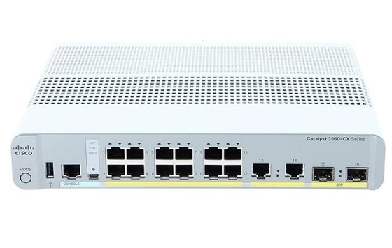 WS-C3560CX-12TC-S Catalyst 3560-CX 12-Port Compact Switch Schicht 3 - 12 X 10/100/1000 Ethernet-Ports 2 SFP&amp;2GE Uplinks-