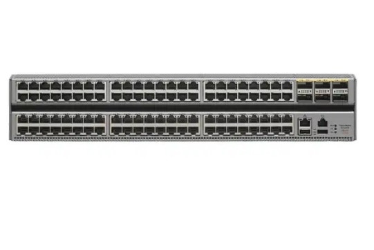 N9K-C93120TX Cisco Nexus 9000 Series Switch Nexus 9300 mit 96p 100M/1/10G-T und 6p 40G QSFP ist der Nexus 9300 mit 96p 100M/1/10G-T und 6p 40G QSFP