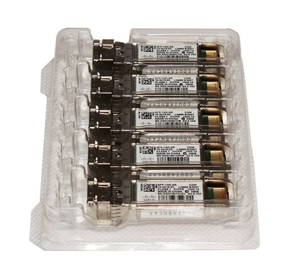 SFP-10G-SR-S Cisco SFP-10G-SR-S, 10GBASE-SR SFP-Modul Enterprise-Klasse Cisco SFP-Transceiver