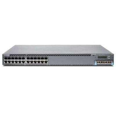 EX3400-24T EX3400 24-Port 10/100/1000BaseT 4 X 1/10G SFP/SFP+ 2 X 40G QSFP+ Redundante Ventilatoren Front-to-Back Luftstrom