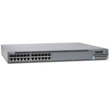 EX3400-24T EX3400 24-Port 10/100/1000BaseT 4 X 1/10G SFP/SFP+ 2 X 40G QSFP+ Redundante Ventilatoren Front-to-Back Luftstrom