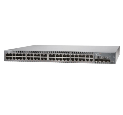 EX3400-48T EX3400 48 Port 10/100/1000BaseT 4 X 1/10G SFP/SFP+ 2 X 40G QSFP+ Redundante Ventilatoren von vorne nach hinten Luftstrom