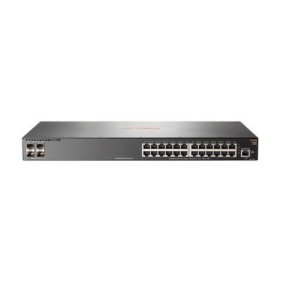JL259A, Aruba 2930F Switch, 24xGE/4xSFP/Kein Lüfter und Netzteil