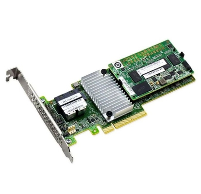 Broadcom LSI SAS 9500-8i Host Bus Adapter 12Gb/s SAS 8-Port PCIe 3.0 HBA Kartenunterstützung Raid 0/1/1E/10Die Broadcom 9311-8i