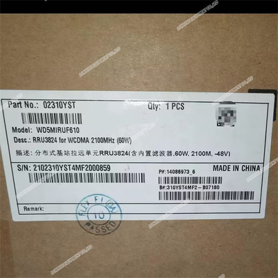 Rru3826 Wcdma 2100mhz (80w) 02310kkq geeignet für Telekommunikationsbasestation bereit zum Einsatz