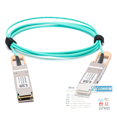 AOC-Kabel 02311KNQ QSFP-100G-AOC-10M Aktives optisches Kabel QSFP28 100G (850nm 10m AOC) bereit zum Einsatz