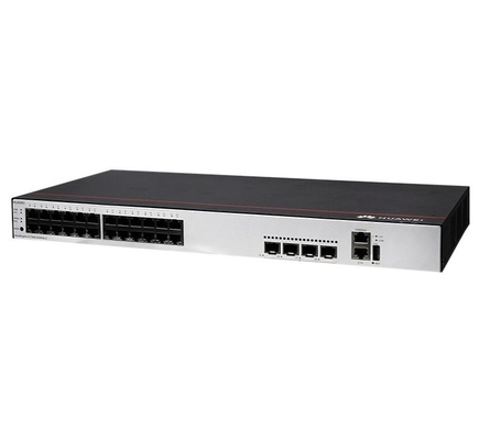 S1730S-S24P4S-A Huawei S1730S-S24P4S-A (24 10/100/1000BASE-T Ethernet-Ports 4 Gigabit SFP PoE+, Wechselstromversorgung