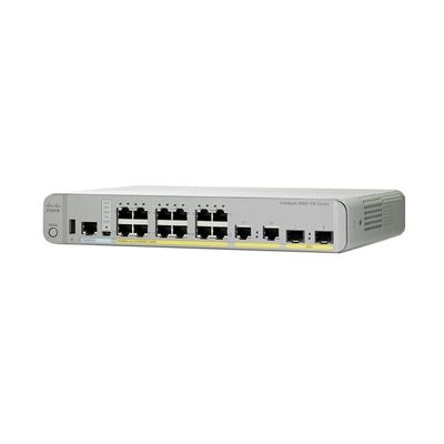 Cisco Catalyst 3560 CX 12-Port PoE+ Managed Switch mit lüfterlosem Design und 2 x 10G SFP+ Uplinks