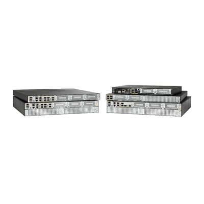 ISR4461 K9 Cisco Router ISR 4461 mit 4 eingebauten GE 3 NIM ISC-Slot 3 SM-Slots 8 GB Flash-Speicher