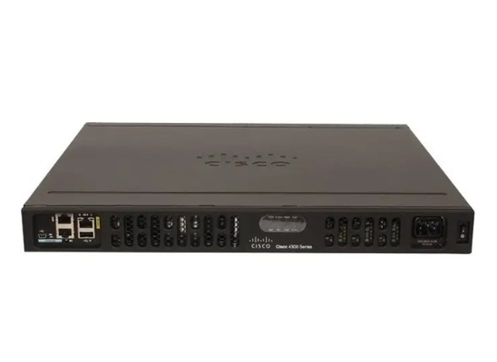 ISR4431-K9 unterstützt 3 Netzwerk-Schnittstellenmodule NIM-Slots liefert 500 Mbps bis 1 Gbps Gesamtdurchsatz