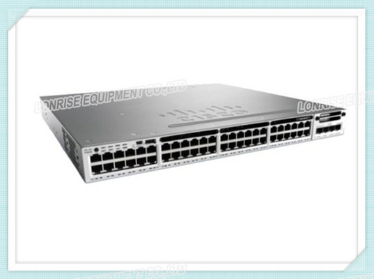 Ethernet Network Switch WS-C3850-48P-L Cisco Catalyst 3850 48 Port PoE LAN Base ist der auf stapelbare Enterprise-Level-Switch der nächsten Generation und mit 48 Ethernet POE + Ports mit aktualisierbarem L