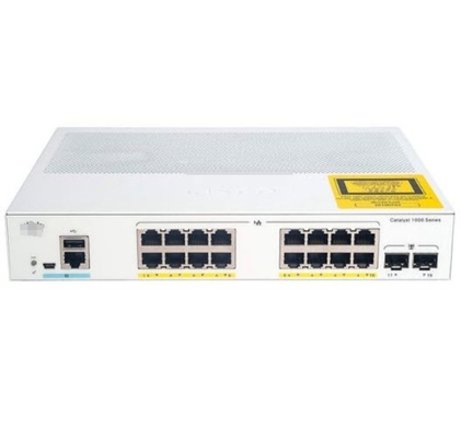 Cisco C1300-16P-2G - Cisco Switches C1300-16P-2G PoE Katalysator 1300 16-Port GE PoE 2x1G SFP