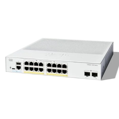 Cisco C1300-16P-2G - Cisco Switches C1300-16P-2G PoE Katalysator 1300 16-Port GE PoE 2x1G SFP