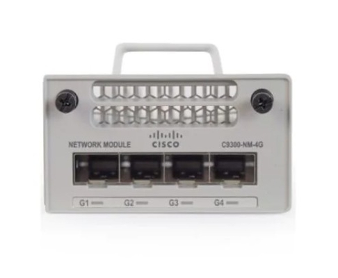 C9300 NM 4G Catalyst Module und Karten der Serie 9300 Catalyst 9300 4 x 1GE Netzwerkmodul für Uplink-Ports der Switches der Serie 9300 von Cisco Catalyst