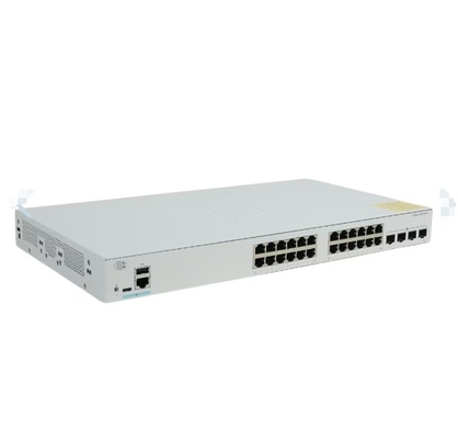 C1200-24T-4X Cisco C1200-24T-4X 24x 10/100/1000 Ports mit 195 Watt Leistungsbudget, 4x10 Gigabit SFP, auf einem Rack montierbar