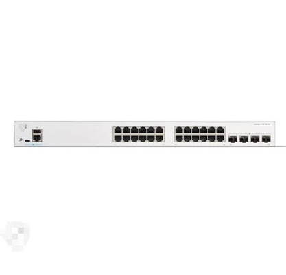 C1200-24T-4X Cisco C1200-24T-4X 24x 10/100/1000 Ports mit 195 Watt Leistungsbudget, 4x10 Gigabit SFP, auf einem Rack montierbar