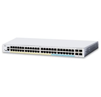C1200-48P-4G Cisco C1200-48P-4G 48x 10/100/1000 PoE+-Ports mit einem Leistungsbudget von 375W, 4x Gigabit SFP, auf einem Rack montierbar