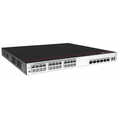 S5735-S24P4XE-V2 24*10/100/1000 SFP-Anschlüsse 4*10GE SFP+-Anschlüsse 2*12GE Stack-Anschlüsse PoE+ ohne Strommodul