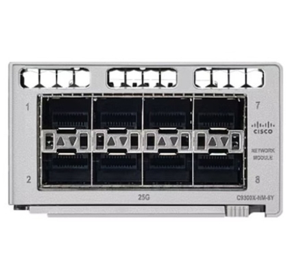 C9300X-NM-8Y Katalysator 9300-Serie Netzwerkmodul Erweiterungsmodul 1 GB Ethernet 10 GB/25 GB Ethernet Sfp X 8