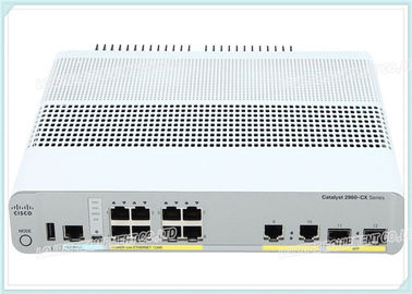WS-C2960CX-8PC-L Cisco Ethernet Network Switch Cisco Catalyst 2960-CX 8 Port PoE LAN Base verfügt über 8 Gigabit Ethernet POE+ Ports mit 2 x 1 Gigabit Kupfer und 2 x 1 Gigabit SFP Uplinks