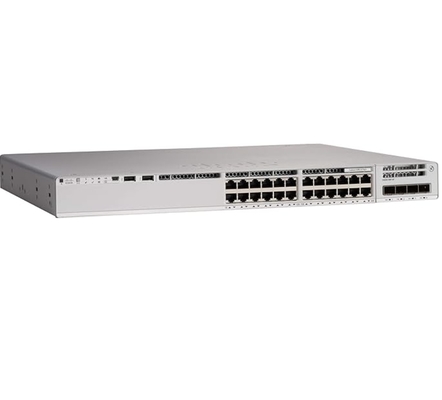 C9200L-24P-4G-A
Catalyst 9200L 24-Port PoE+ Switch mit 4x 1G Uplinks unterstützt Netzwerkvorteil