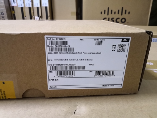 Huawei PAC600S12-CB 600W Wechselstrommodul für S6000-Schalter