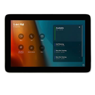 POLY GC8: 8-Zoll-HD-Touch-Controller für Videokonferenzen mit USB-C/HDMI und Microsoft Teams-Zertifizierung
