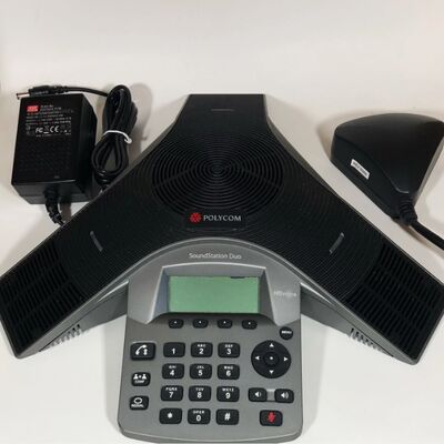 SoundStation-Duo, Polycom SoundStation, Konferenztelefon, PSTN/IP Dual-Modus, Hi-Fi-Mikrofon