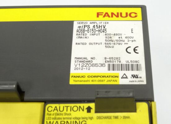 FANUC A06B-6151-H045 Servo-Verstärkermodul mit 4,5 kW Nennleistung für hochpräzise Bewegungssteuerung in der Industrieautomation