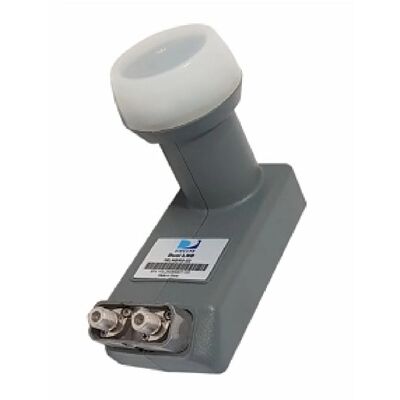 18-lnb: Dual-Output-Ku-Band-Low-Noise-Block-Konverter für runden Satellitenschüsseln von 18 Zoll