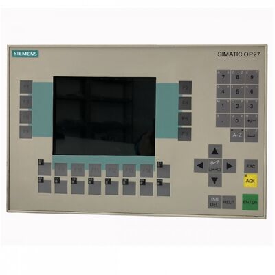 Siemens SIMATIC OP27C 6AV3627-1LK00-1AX0, 5,7" STN Farb-HMI-Bedienfeld mit 24 Funktionstasten (18 mit LEDs)