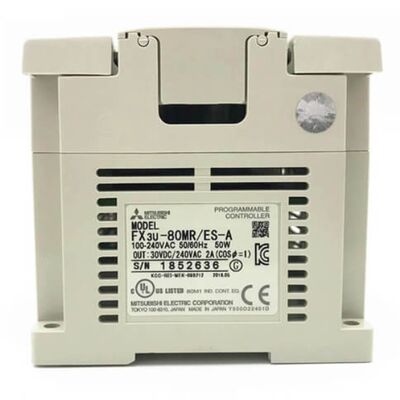 Mitsubishi FX3U-80MR-ES-A SPS 80 I/O-Relaisausgang AC Power Industrial Automation Controller
