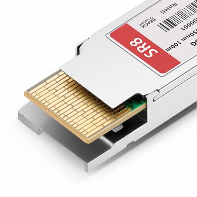 TS-Q2O-854H-01C/400G QSFP112 SR8 850nm 100m MMF MPO-16 optischer Empfängermodul für Rechenzentrum