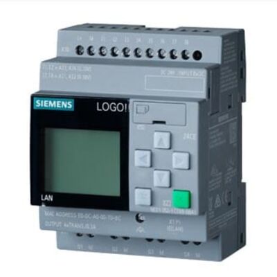 Siemens LOGO! 24CE-PLC-Logikmodul mit 8 digitalen Eingängen 4 Transistor-Ausgängen und integriertem Ethernet für die industrielle Steuerung