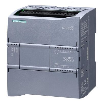Siemens 6ES7212-1AE40-0XB0 S7-1200 CPU 1212C PLC-Modul mit 8 digitalen Eingängen 6 Transistor-Ausgängen und PROFINET-Kommunikation