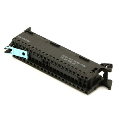 Siemens 6ES7592-1AM00-0XB0 SIMATIC S7-1500 Frontanschluss mit 40-Pin-Schraubterminal für 35 mm Modulbreite und 4 potenzielle Brücken