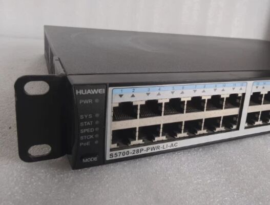 S5700-28P-LI-24S-BAT, Huawei S5700 Switch, 28xGig SFP/4x10/100/1000 oder SFP/1 Batteriesteckplatz