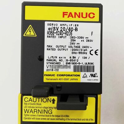 FANUC A06B-6240-H206 Servoverstärker Dual Axis AiSV 20/40-B Original