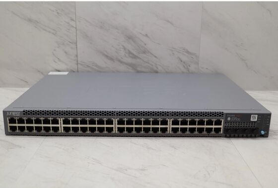 Juniper EX2300-48P 48-Port PoE+ Gigabit Switch, 4x10G SFP+ Uplink, 176Gbps, 130Mpps, 1RU Managed