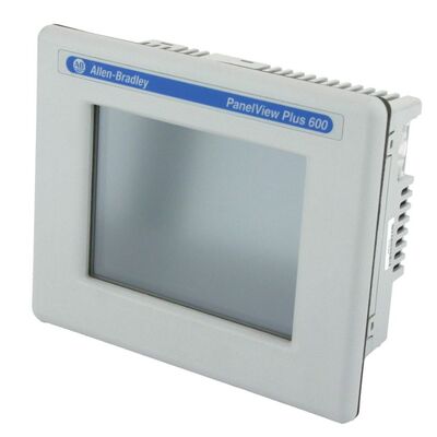 Allen-Bradley 2711PC-T6C20D8 PanelView Plus 6 Compact 600 HMI-Terminal Touchscreen Ethernet RS232