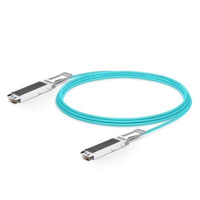 800G OSFP/QSFP DD AOC Kabel, 850nm, OM3/OM4, 1-50m, Hot-Pluggable, geringer Stromverbrauch, Rechenzentrumsverbindung