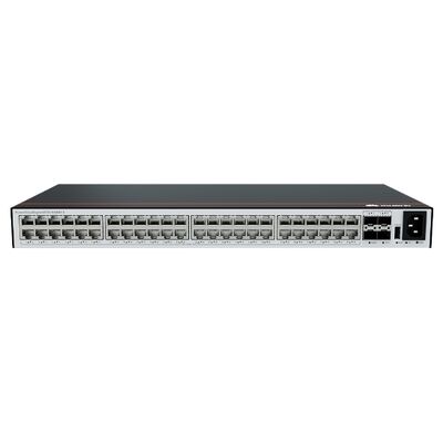 Huawei CloudEngine S5755-H48N4Y-A 48-Port 2.5GE Multi-Gigabit-Switch mit 4×25GE SFP28 Uplinks, Wechselstromversorgung, Frontzugang