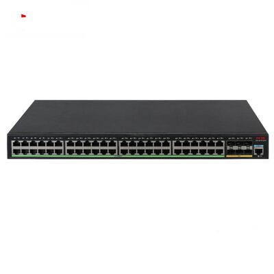 H3C LS-5170-54S-PWR-EI 48-Port-Gigabit-PoE+-Managed-Switch mit 6×10G SFP+-Uplinks, Layer 3, 1U-Rackmontage