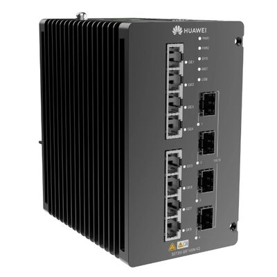 Huawei CloudEngine S5735I-S8T4XN-V2 Industrielle Schicht 3 Schalter∙ 8×GE RJ45 + 4×10GE SFP+ DIN-Rail Managed Ethernet Switch