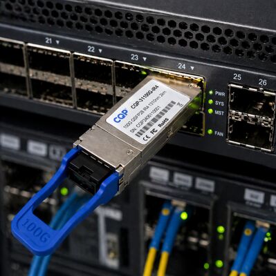 CQP-31100G-IR4 100G QSFP28 IR4 Optischer Transceiver | LC SMF Modul | Optische Transceiver für Netzwerke mittlerer Reichweite